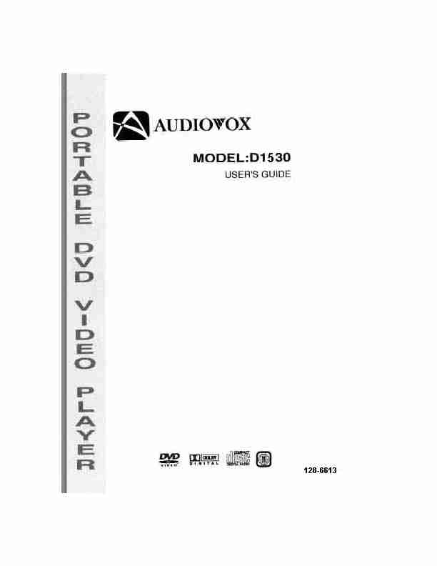 Audiovox Portable DVD Player D1530-page_pdf